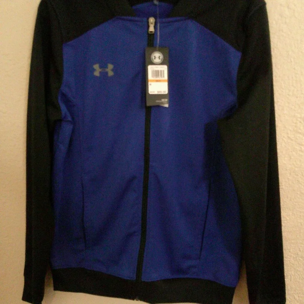 Under Armour Challenger Track Jacket, Blue / Black, Unisex